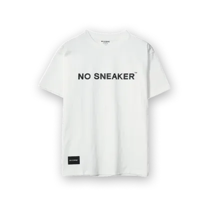 NO SNEAKER T-SHIRT WHITE